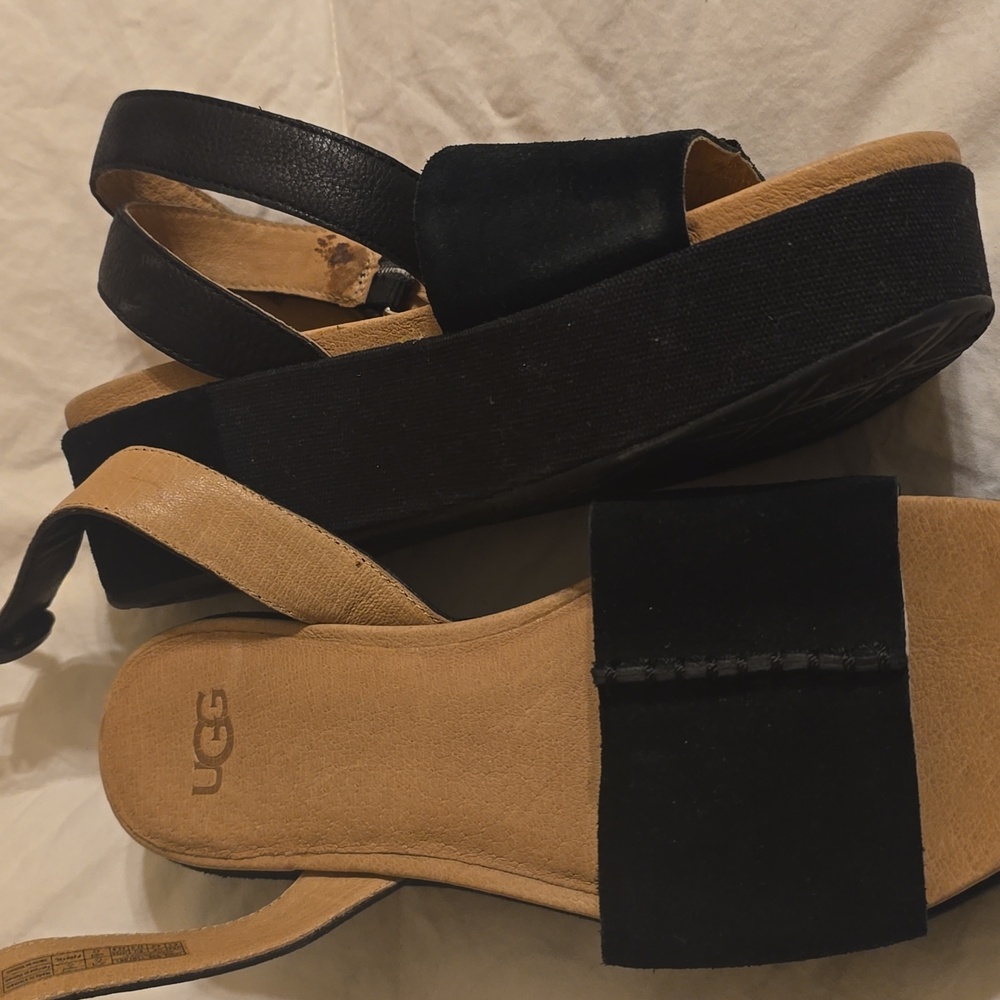 Like NEW Leather. UGG SANDAL